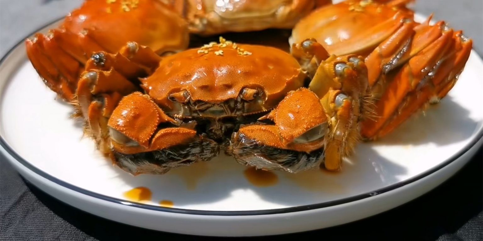 Drunk Crab Cook Chinese Foods